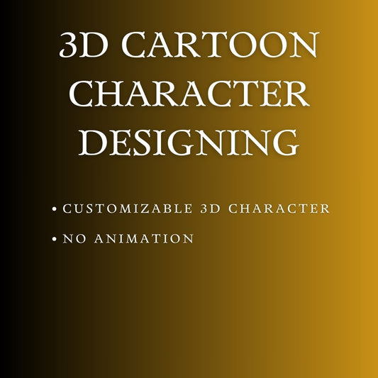 3D CARTOON CHARACTER DESIGNING